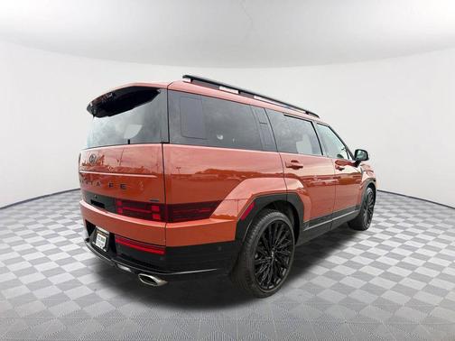 Terracotta Orange 2024 Hyundai SANTA FE Calligraphy