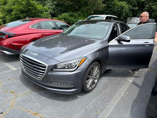Empire State Gray 2015 Hyundai Genesis 5.0