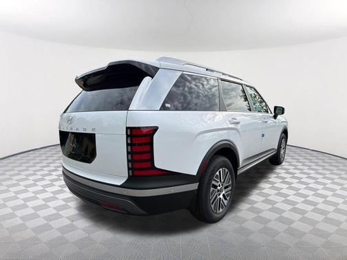 Creamy White Pearl 2026 Hyundai Palisade Hybrid Blue SEL Premium 7P