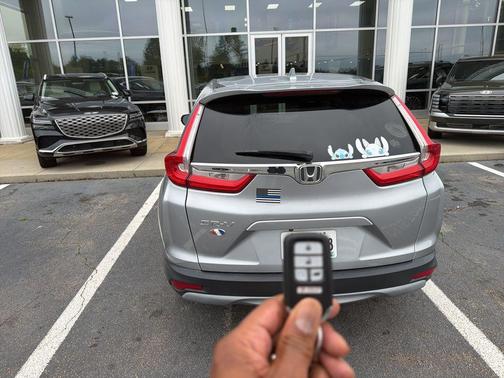Lunar Silver Metallic 2018 Honda CR-V EX-L