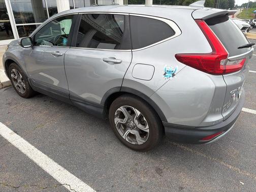 Lunar Silver Metallic 2018 Honda CR-V EX-L