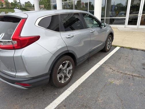 Lunar Silver Metallic 2018 Honda CR-V EX-L