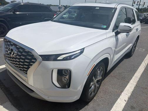 Hyper White 2021 Hyundai PALISADE Limited
