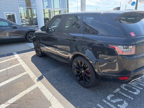 Santorini Black Metallic 2021 Land Rover Range Rover Sport HST MHEV