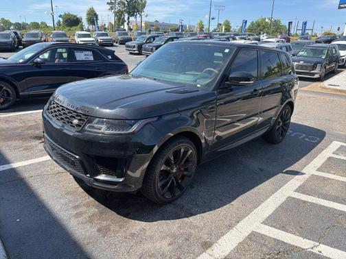 Santorini Black Metallic 2021 Land Rover Range Rover Sport HST MHEV