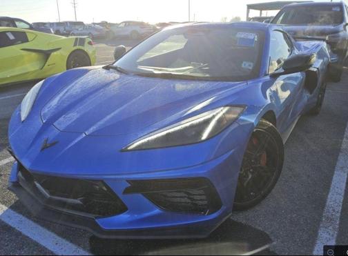 Riptide Blue Metallic 2025 Chevrolet Corvette Stingray w/2LT