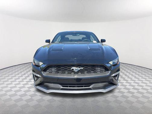 Shadow Black 2018 Ford Mustang EcoBoost Premium