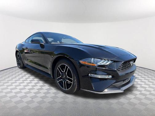 Shadow Black 2018 Ford Mustang EcoBoost Premium