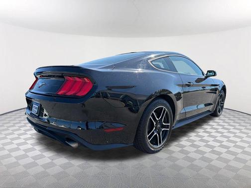 Shadow Black 2018 Ford Mustang EcoBoost Premium