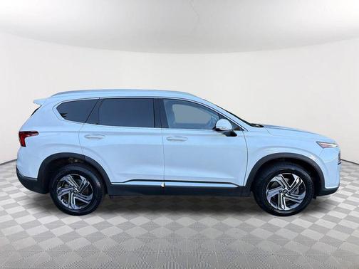 Quartz White 2021 Hyundai SANTA FE SEL 2.4