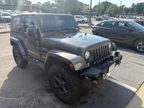 Granite Crystal Metallic Clearcoat 2017 Jeep Wrangler Sport