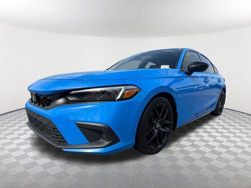 Boost Blue Pearl 2023 Honda Civic Sport