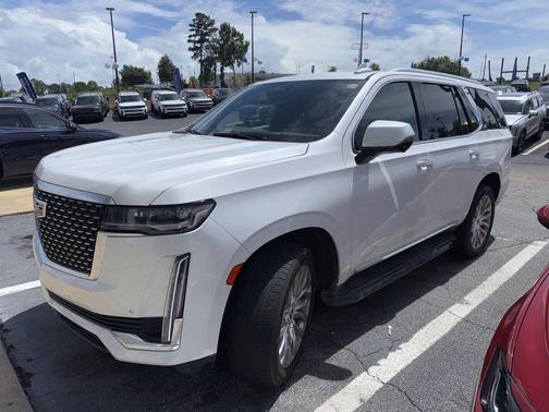 Crystal White Tricoat 2022 Cadillac Escalade Luxury