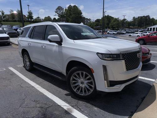 Crystal White Tricoat 2022 Cadillac Escalade Luxury
