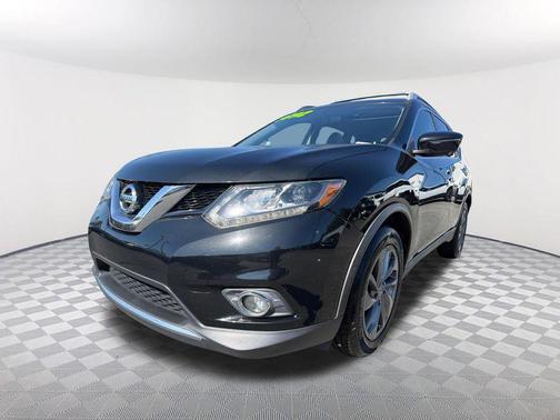 Magnetic Black 2016 Nissan Rogue SL