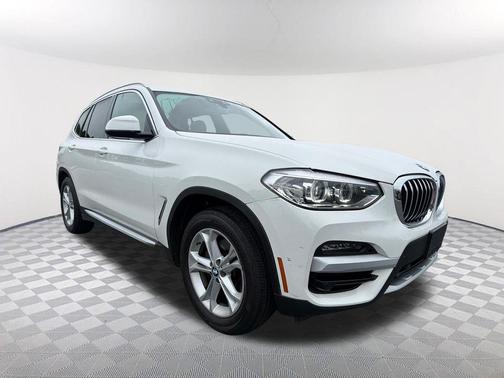 Alpine White 2021 BMW X3 sDrive30i