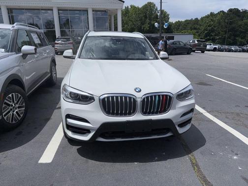 Alpine White 2021 BMW X3 sDrive30i