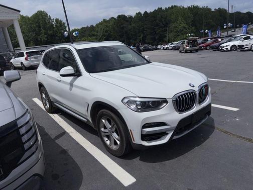 Alpine White 2021 BMW X3 sDrive30i