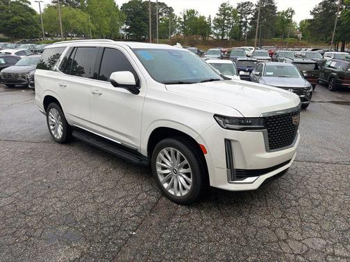 Crystal White Tricoat 2024 Cadillac Escalade Luxury