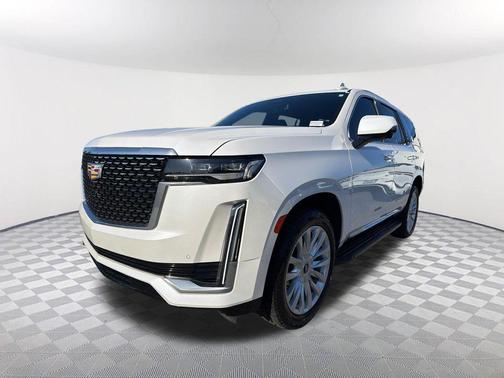 Crystal White Tricoat 2024 Cadillac Escalade Luxury