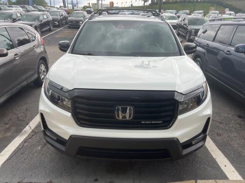 Platinum White Pearl 2021 Honda Ridgeline Black