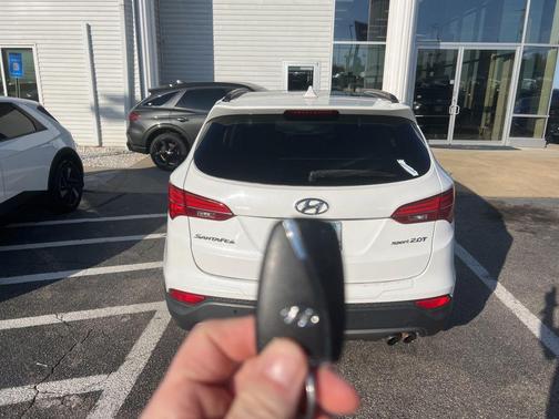 Frost White Pearl 2014 Hyundai Santa Fe Sport 2.0L Turbo
