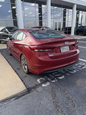Scarlet Red 2017 Hyundai ELANTRA Limited