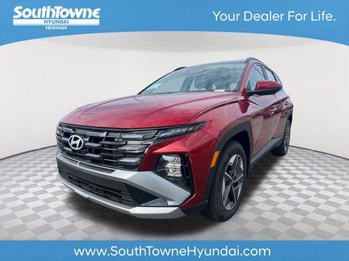 Ultimate Red 2025 Hyundai TUCSON Hybrid SEL Convenience