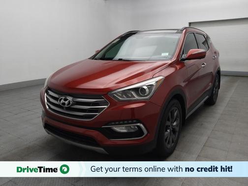 Serrano Red 2018 Hyundai Santa Fe Sport 2.0L Turbo Ultimate