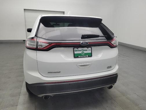 White Platinum Metallic Tri-Coat 2016 Ford Edge SEL