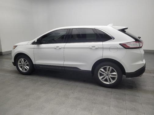 White Platinum Metallic Tri-Coat 2016 Ford Edge SEL