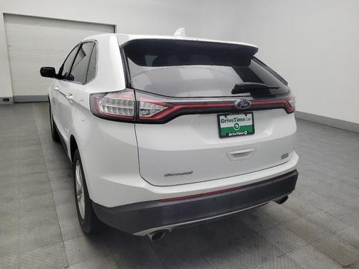 White Platinum Metallic Tri-Coat 2016 Ford Edge SEL