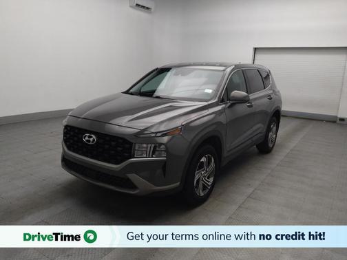 Gray 2021 Hyundai SANTA FE SE