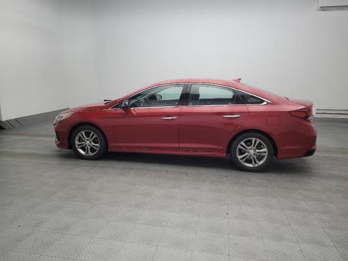 Scarlet Red 2018 Hyundai SONATA Limited