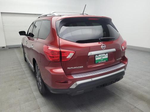 Cayenne Red Metallic 2017 Nissan Pathfinder Platinum