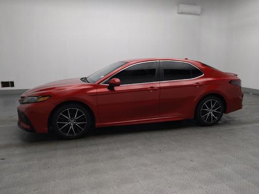 Supersonic Red 2021 Toyota Camry SE