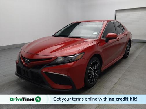Supersonic Red 2021 Toyota Camry SE