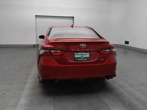 Supersonic Red 2021 Toyota Camry SE