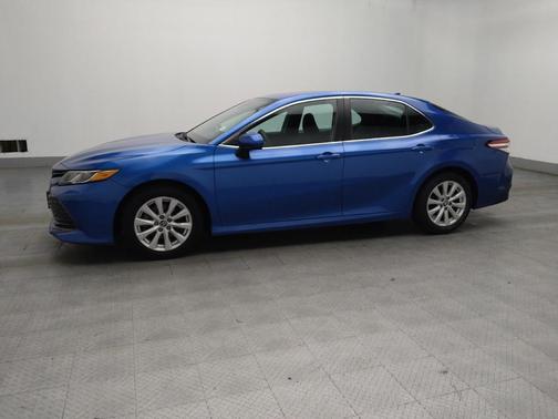 Blue 2019 Toyota Camry LE