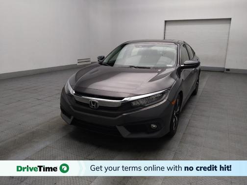 Modern Steel Metallic 2018 Honda Civic Touring