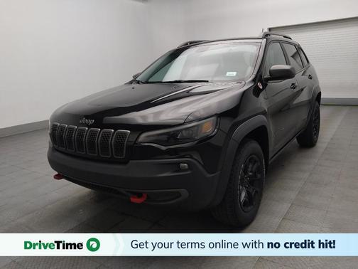 Diamond Black Crystal Pearlcoat 2020 Jeep Cherokee Trailhawk