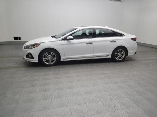 Quartz White Pearl 2018 Hyundai SONATA Sport+