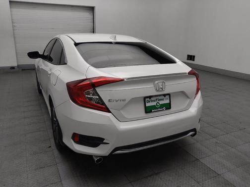 Platinum White Pearl 2020 Honda Civic EX-L