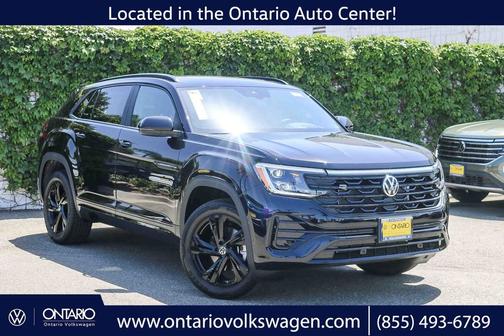 Deep Black 2026 Volkswagen Atlas Cross Sport 2.0T SEL R-Line Black