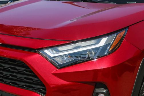 Red Metallic 2025 Toyota RAV4 XLE Premium