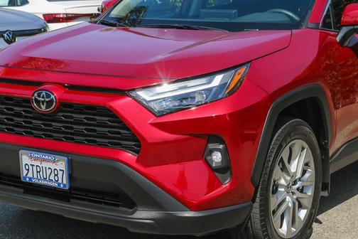 Red Metallic 2025 Toyota RAV4 XLE Premium