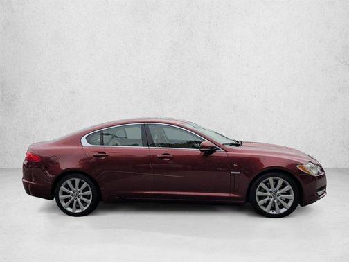 Red 2010 Jaguar XF Premium Luxury