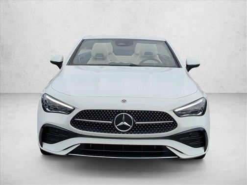 Polar White 2025 Mercedes-Benz CLE 300 4MATIC Cabriolet