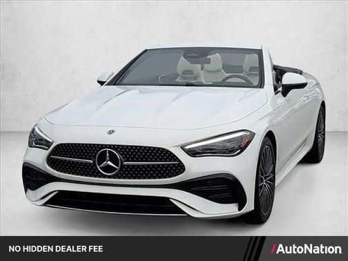 Polar White 2025 Mercedes-Benz CLE 300 4MATIC Cabriolet