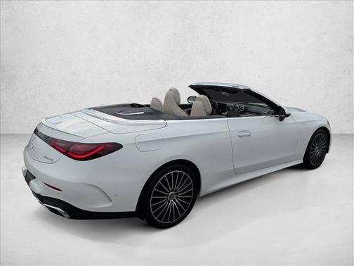 Polar White 2025 Mercedes-Benz CLE 300 4MATIC Cabriolet